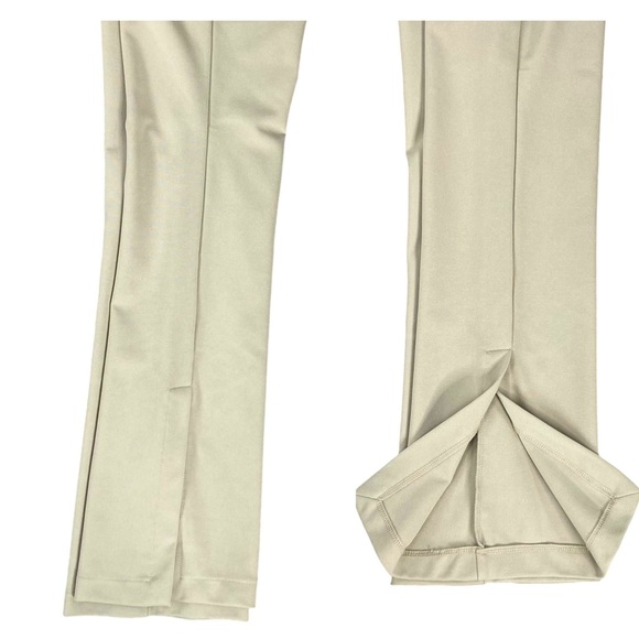 Never Worn Vintage Express Pull On Slacks with Slit outer Ankles Boot Cut Small - Picture 7 of 10